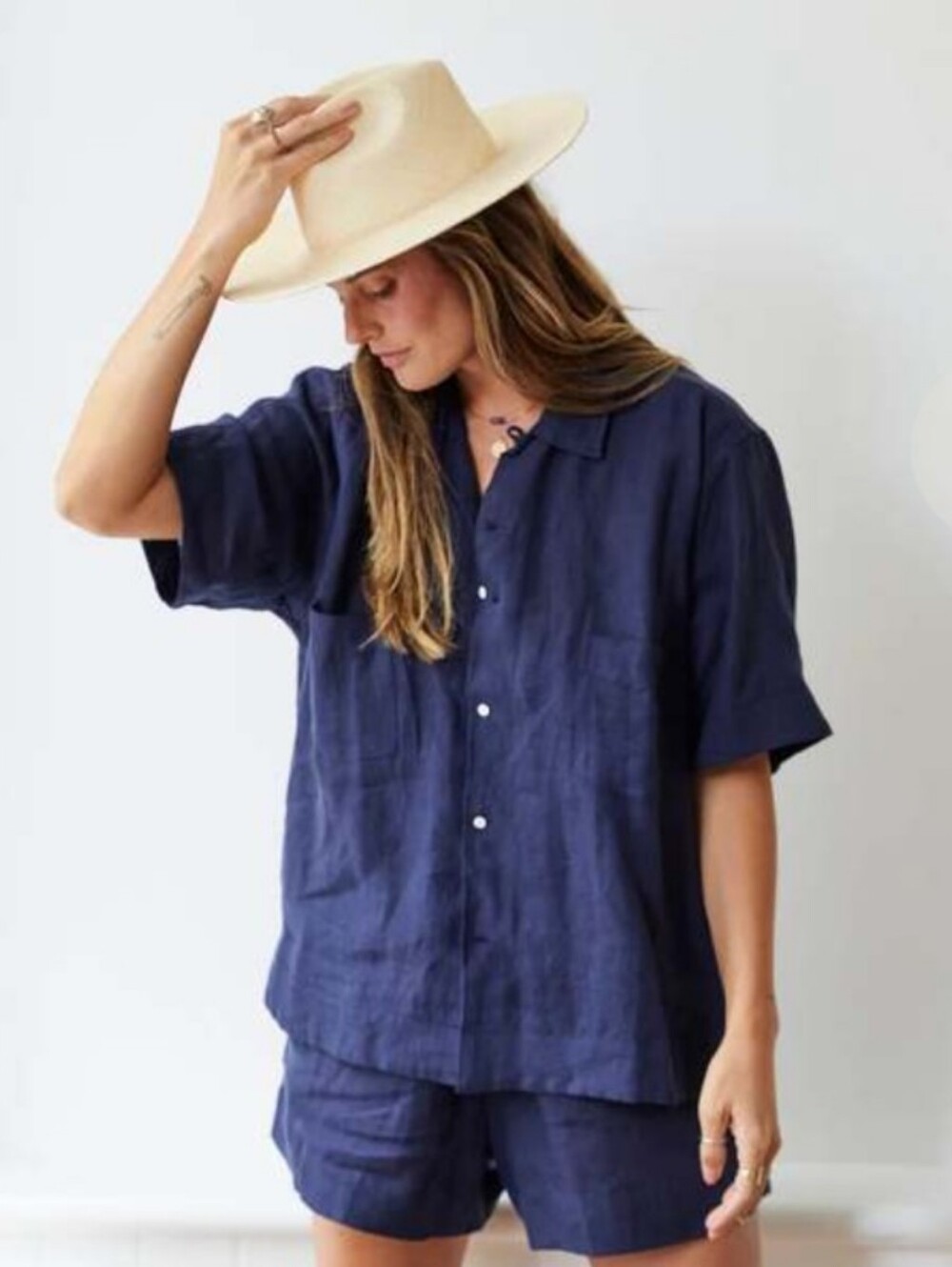 Mamene Linen Vacation Shirt